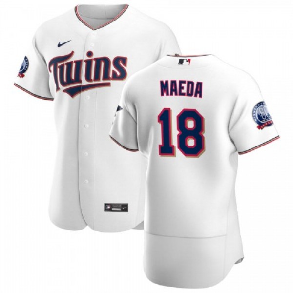 Minnesota Minnesota Twins #18 Kenta Maeda Men'...