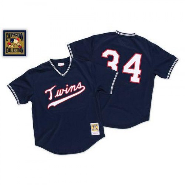 Mitchell And Ness 1985 Minnesota Twins #34 Kirby P...