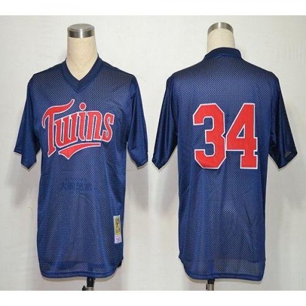 Mitchell And Ness 1991 Minnesota Twins #34 Kirby P...