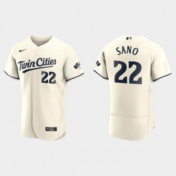 Minnesota Minnesota Twins #22 Miguel Sano Men'...