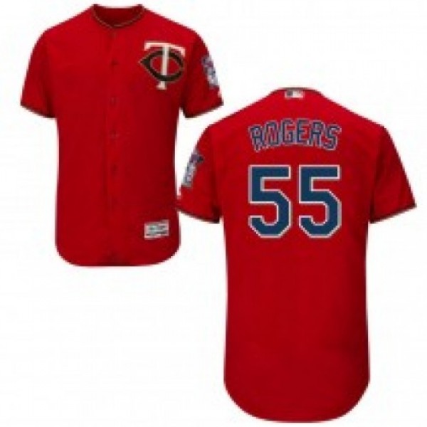 Minnesota Twins #55 Taylor Rogers Red Flexbase Aut...