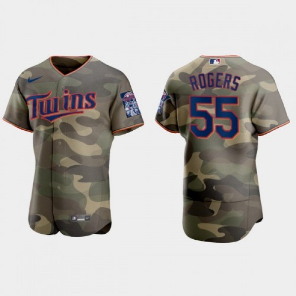 Minnesota Minnesota Twins #55 Taylor Rogers Men�...