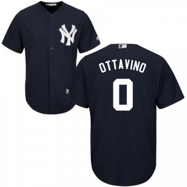 New York Yankees #0 Adam Ottavino Navy Cool Base S...