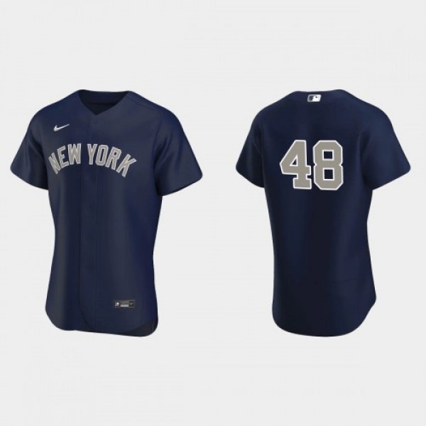 New York New York Yankees #48 Anthony Rizzo Men�...