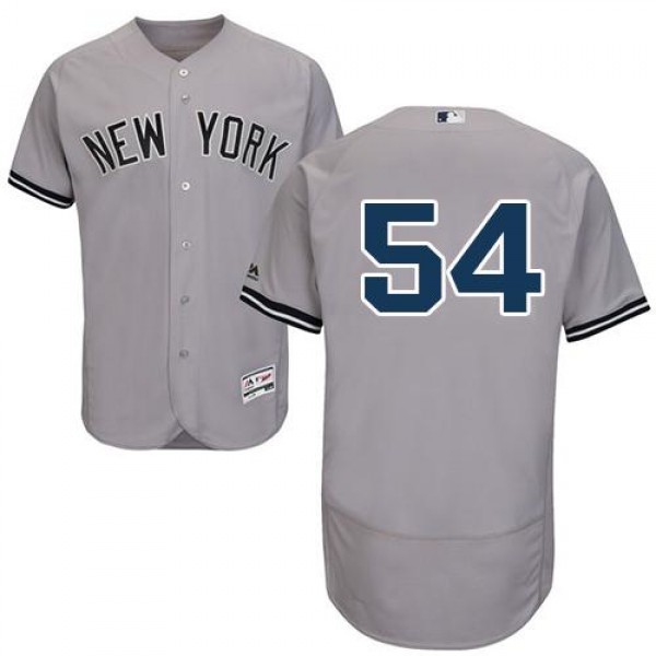 New York Yankees #54 Aroldis Chapman Grey Flexbase...