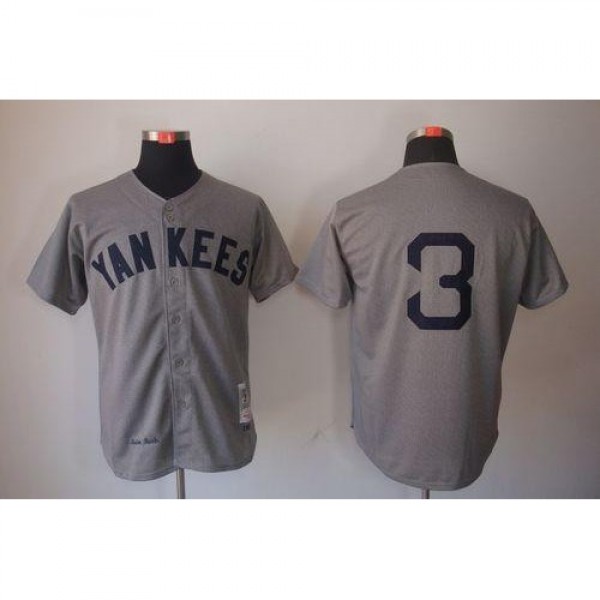 Mitchell And Ness 1929 New York Yankees #3 Babe Ru...