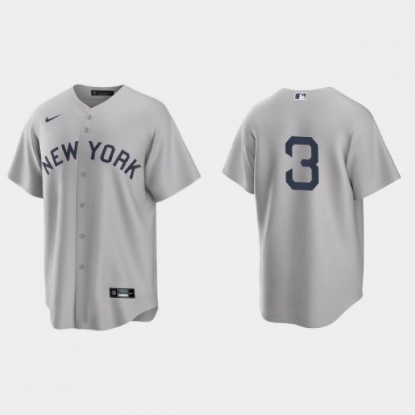 New York New York Yankees #3 Babe Ruth Men's ...