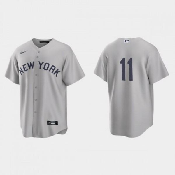 New York New York Yankees #11 Brett Gardner Men�...