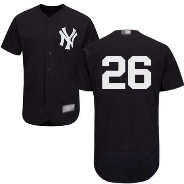 New York Yankees #26 DJ LeMahieu Navy Blue Flexbas...