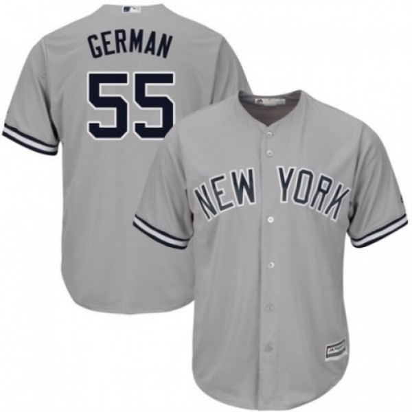 New York Yankees #55 Domingo German Grey New Cool ...