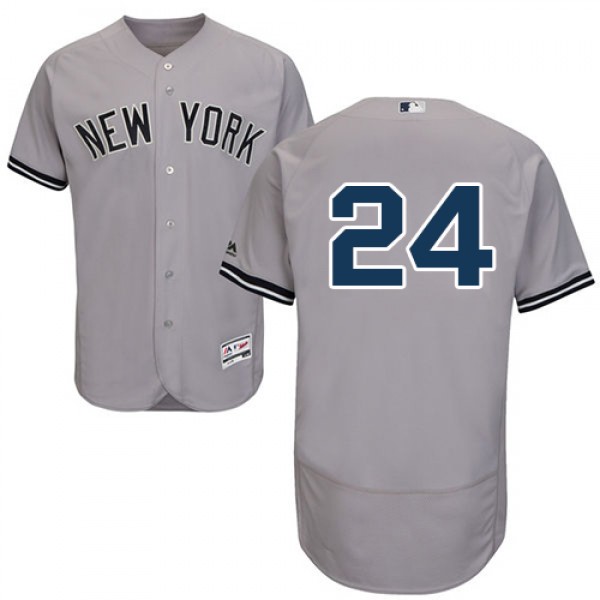 New York Yankees #24 Gary Sanchez Grey Flexbase Au...