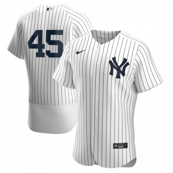 New York New York Yankees #45 Gerrit Cole Men'...