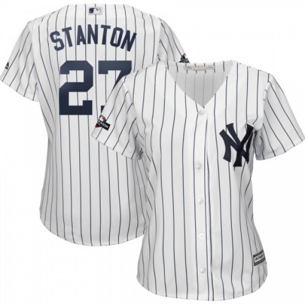 New York New York Yankees #27 Giancarlo Stanton Ma...