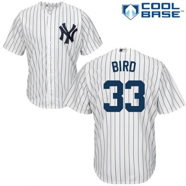 New York Yankees #33 Greg Bird White Cool Base Sti...