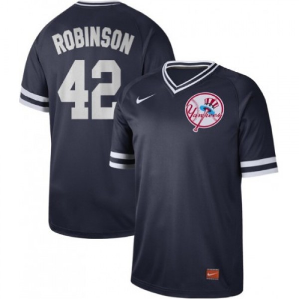 Nike New York Yankees #42 Jackie Robinson Navy Aut...