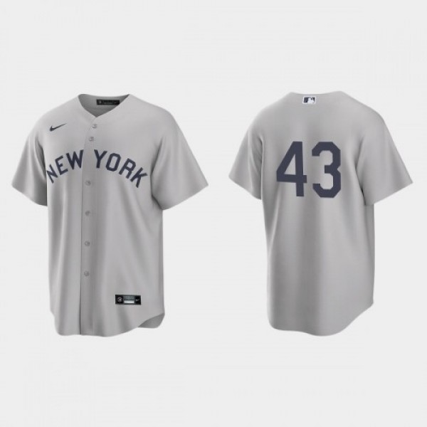 New York New York Yankees #43 Jonathan Loaisiga Me...