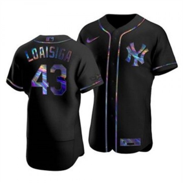 New York New York Yankees #43 Jonathan Loaisiga Me...