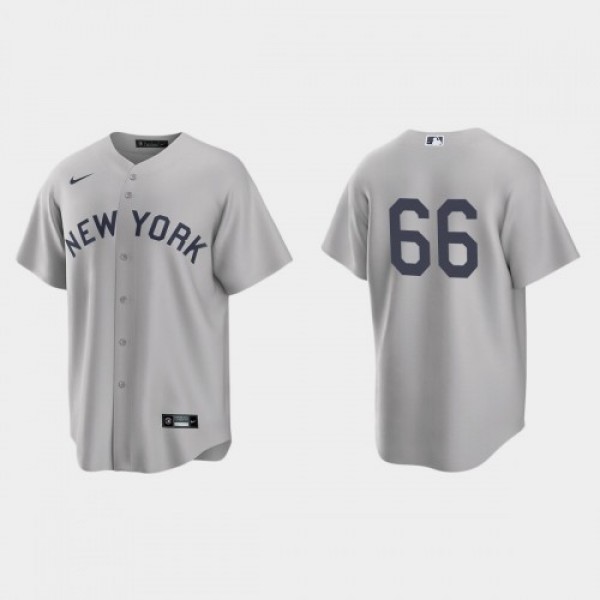 New York New York Yankees #66 Kyle Higashioka Men&...