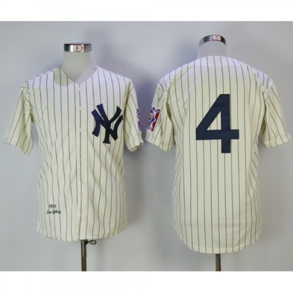 Mitchell And Ness 1939 New York Yankees #4 Lou Geh...