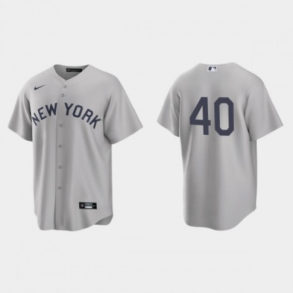 New York New York Yankees #40 Luis Severino Men�...