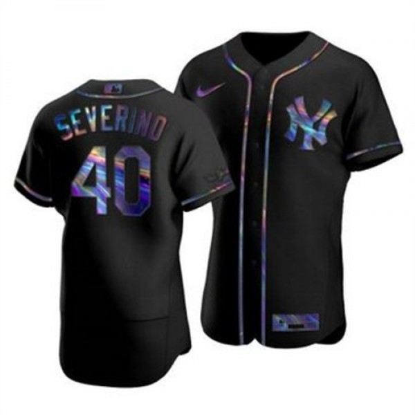 New York New York Yankees #40 Luis Severino Men�...