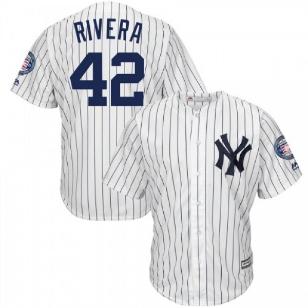 New York New York Yankees #42 Mariano Rivera Majes...