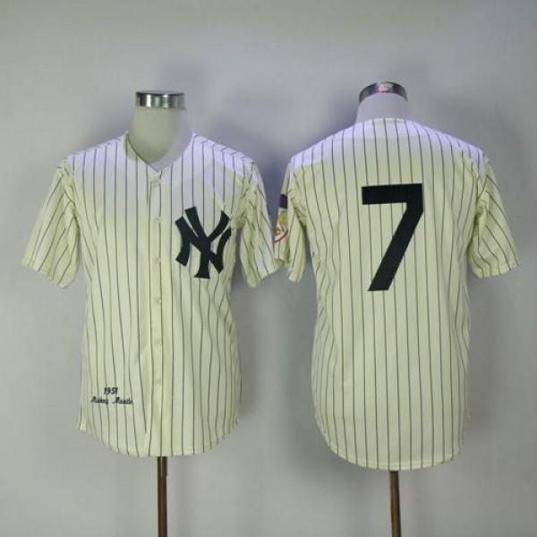 Mitchell And Ness 1951 New York Yankees #7 Mickey ...