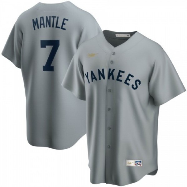 New York New York Yankees #7 Mickey Mantle Nike Ro...