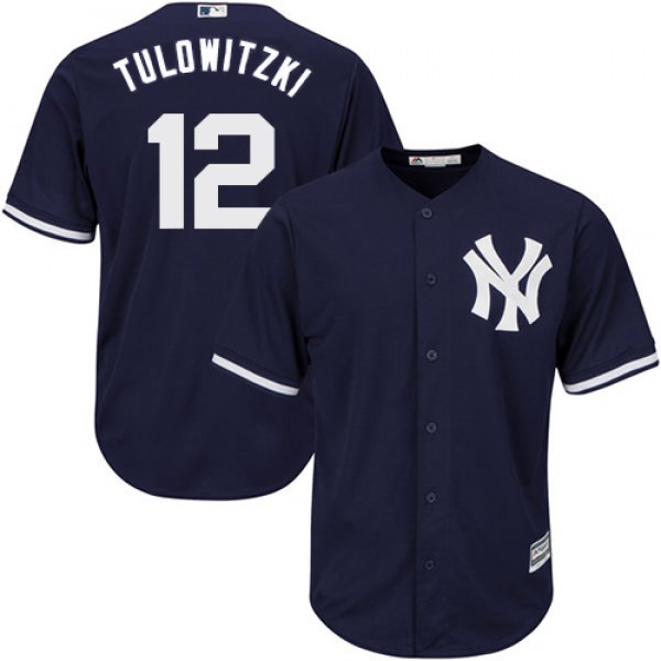 New York New York Yankees #12 Troy Tulowitzki Maje...