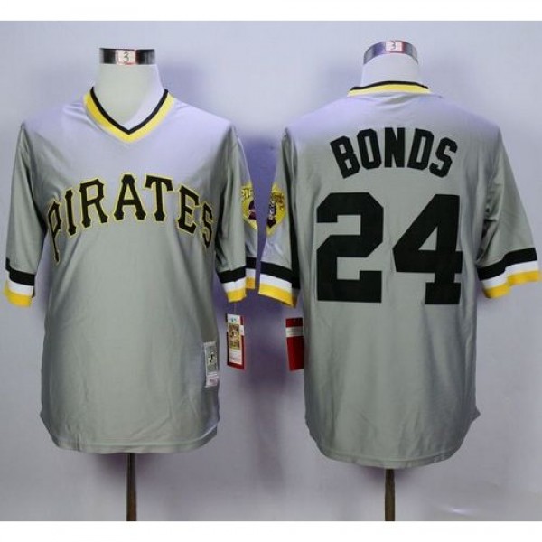 Mitchell And Ness Pittsburgh Pirates #24 Barry Bon...