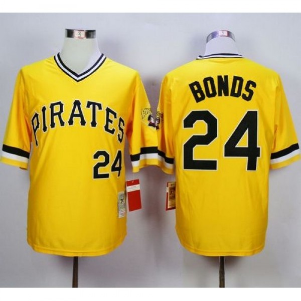 Mitchell And Ness Pittsburgh Pirates #24 Barry Bon...