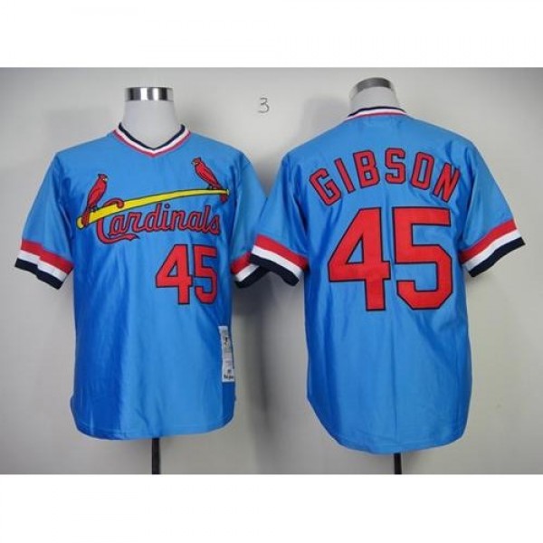 Mitchell And Ness St.Louis Cardinals #45 Bob Gibso...