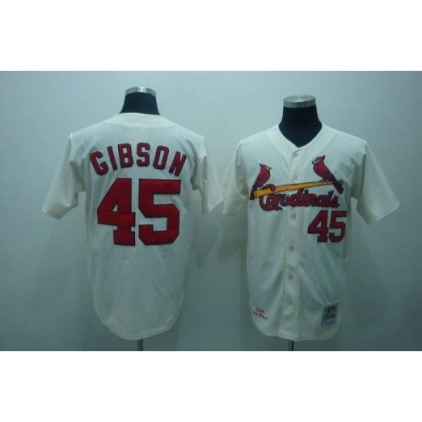 Mitchell and Ness 1967 St.Louis Cardinals #45 Bob ...