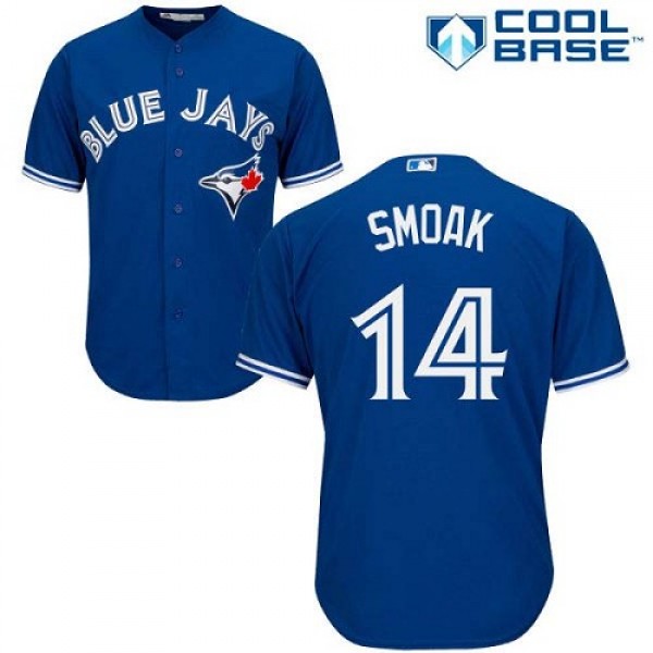 Toronto Blue Jays #14 Justin Smoak Blue New Cool B...