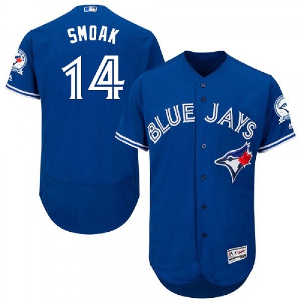 Toronto Blue Jays #14 Justin Smoak Blue Flexbase A...