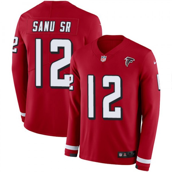 Nike Atlanta Falcons #12 Mohamed Sanu Sr Red Team ...