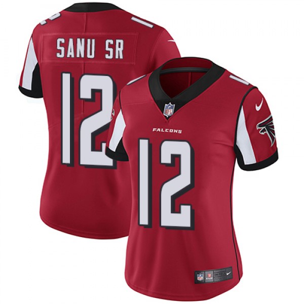 Nike Atlanta Falcons #12 Mohamed Sanu Sr Red Team ...