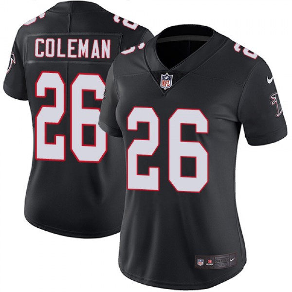 Nike Atlanta Falcons #26 Tevin Coleman Black Alter...