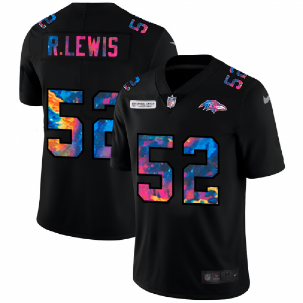 Baltimore Baltimore Ravens #52 Ray Lewis Men'...