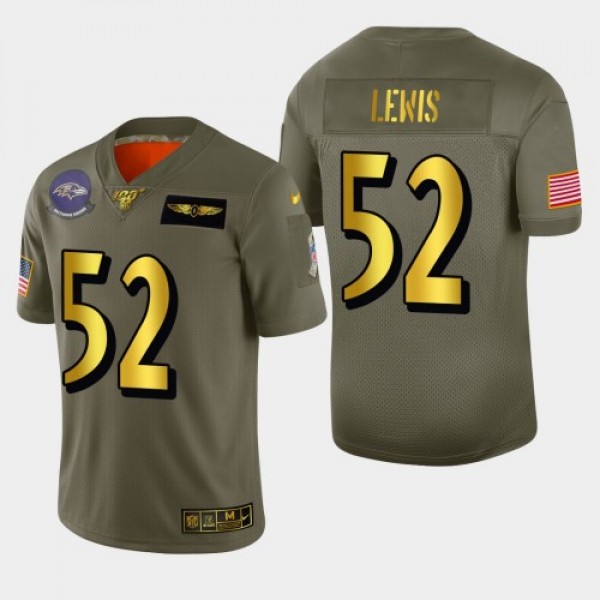 Baltimore Baltimore Ravens #52 Ray Lewis Men'...