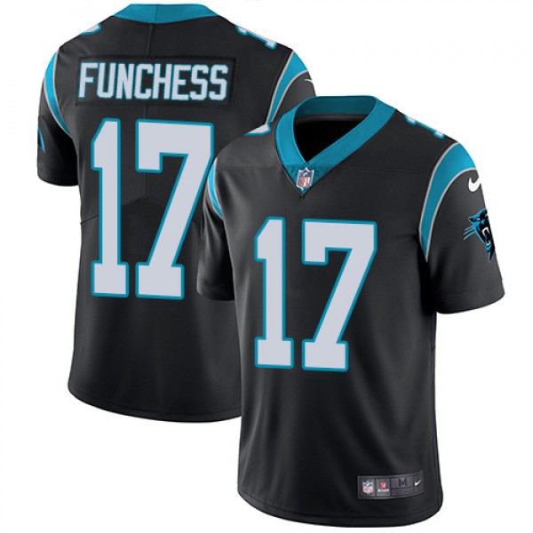 Nike Carolina Panthers #17 Devin Funchess Black Te...