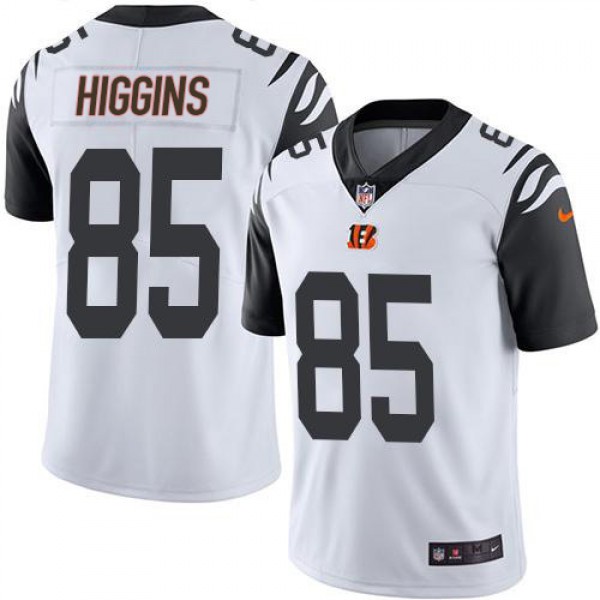 Nike Cincinnati Bengals #85 Tee Higgins White Men&...