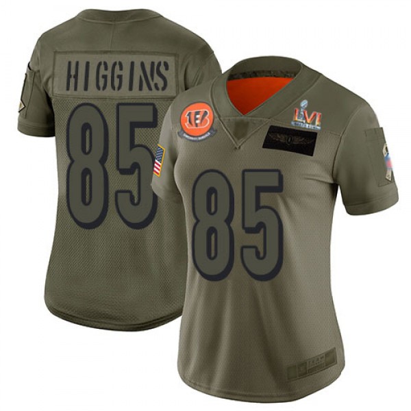 Nike Cincinnati Bengals #85 Tee Higgins Camo Super...