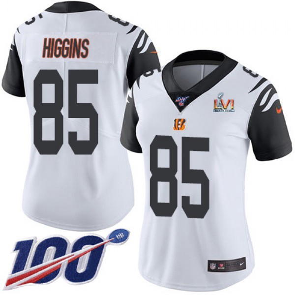 Nike Cincinnati Bengals #85 Tee Higgins White Supe...