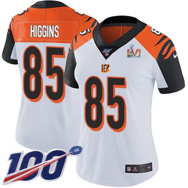 Nike Cincinnati Bengals #85 Tee Higgins White Supe...