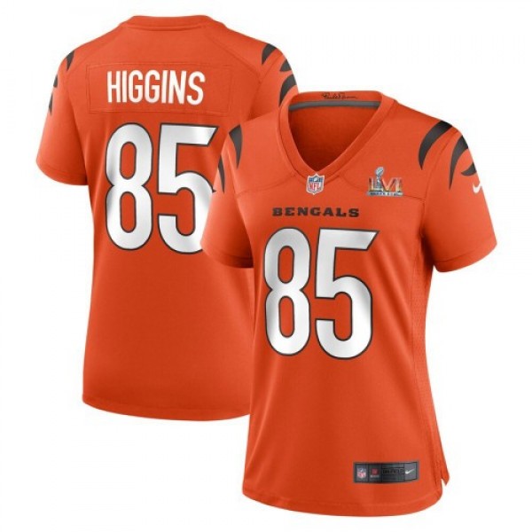 Cincinnati Cincinnati Bengals #85 Tee Higgins Oran...