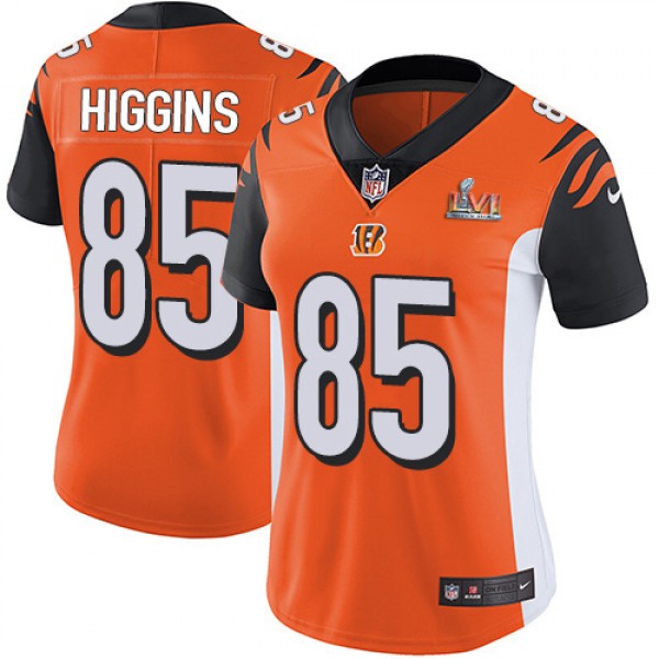 Nike Cincinnati Bengals #85 Tee Higgins Orange Alt...