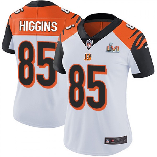 Nike Cincinnati Bengals #85 Tee Higgins White Supe...