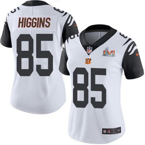 Nike Cincinnati Bengals #85 Tee Higgins White Supe...