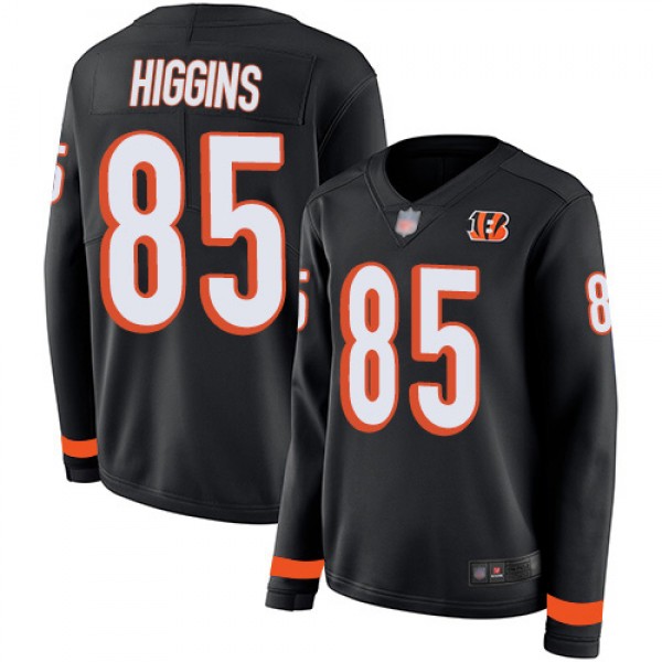 Nike Cincinnati Bengals #85 Tee Higgins Black Team...